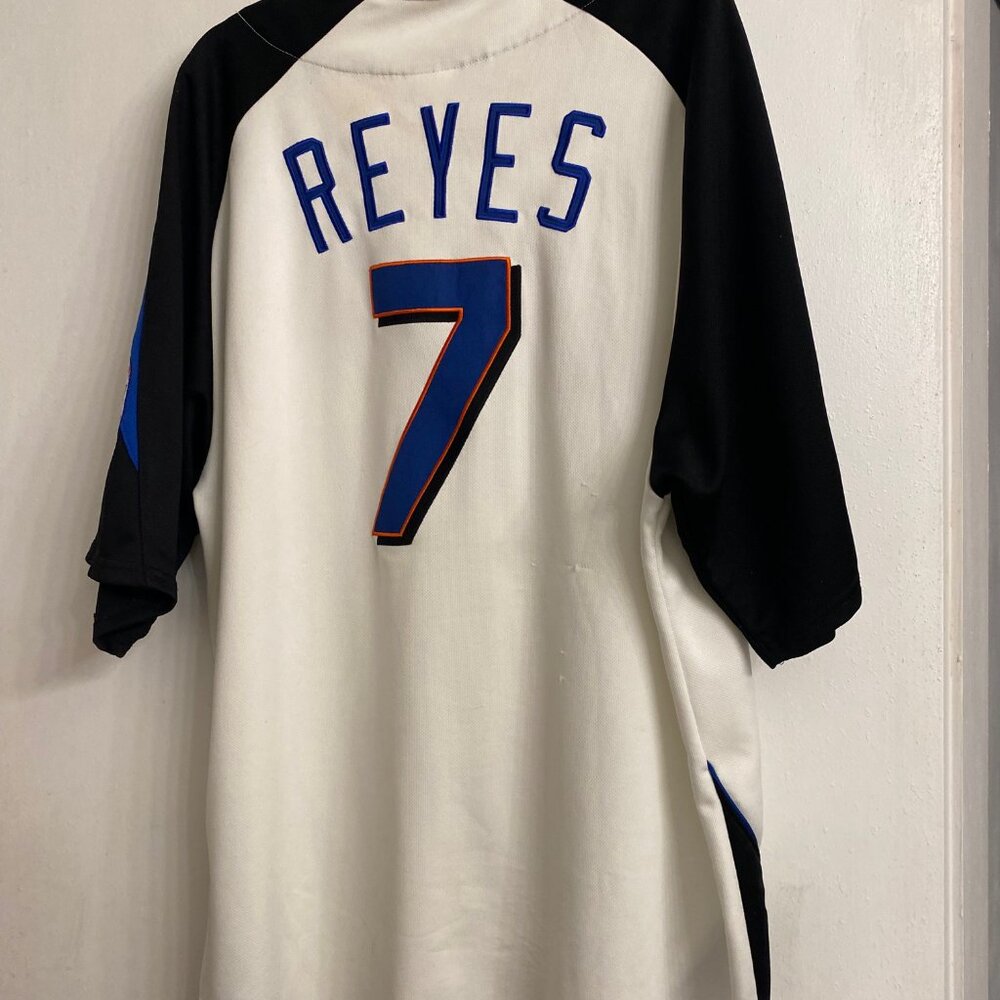 Vintage Rare Jose Reyes #7 Jersey - Size XL - Blue/Black/White